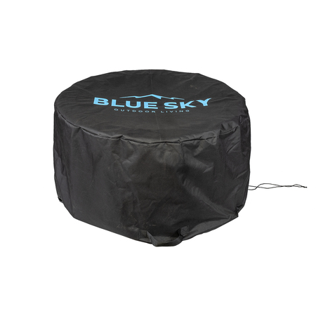 BLUE SKY OUTDOOR LIVING Fire Pit Protective Cover, The Peak, 25.5" Dia x 16.5"H PC2416